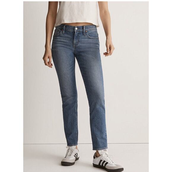 NWT Madewell The Low Rise Perfect Vintage Jean in Marylake Wash NH630 Size 25 - Picture 1 of 6